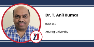 Anurag University, HOD, EEE: Dr. T. Anil Kumar Interview